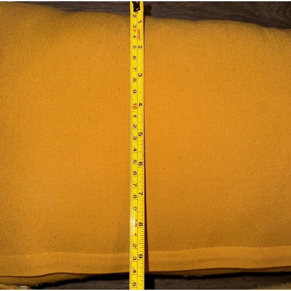 Autumn Hill 2 Throw Pillows Sunflower Decorative Rectangle Fall Gold Velvet Flaw